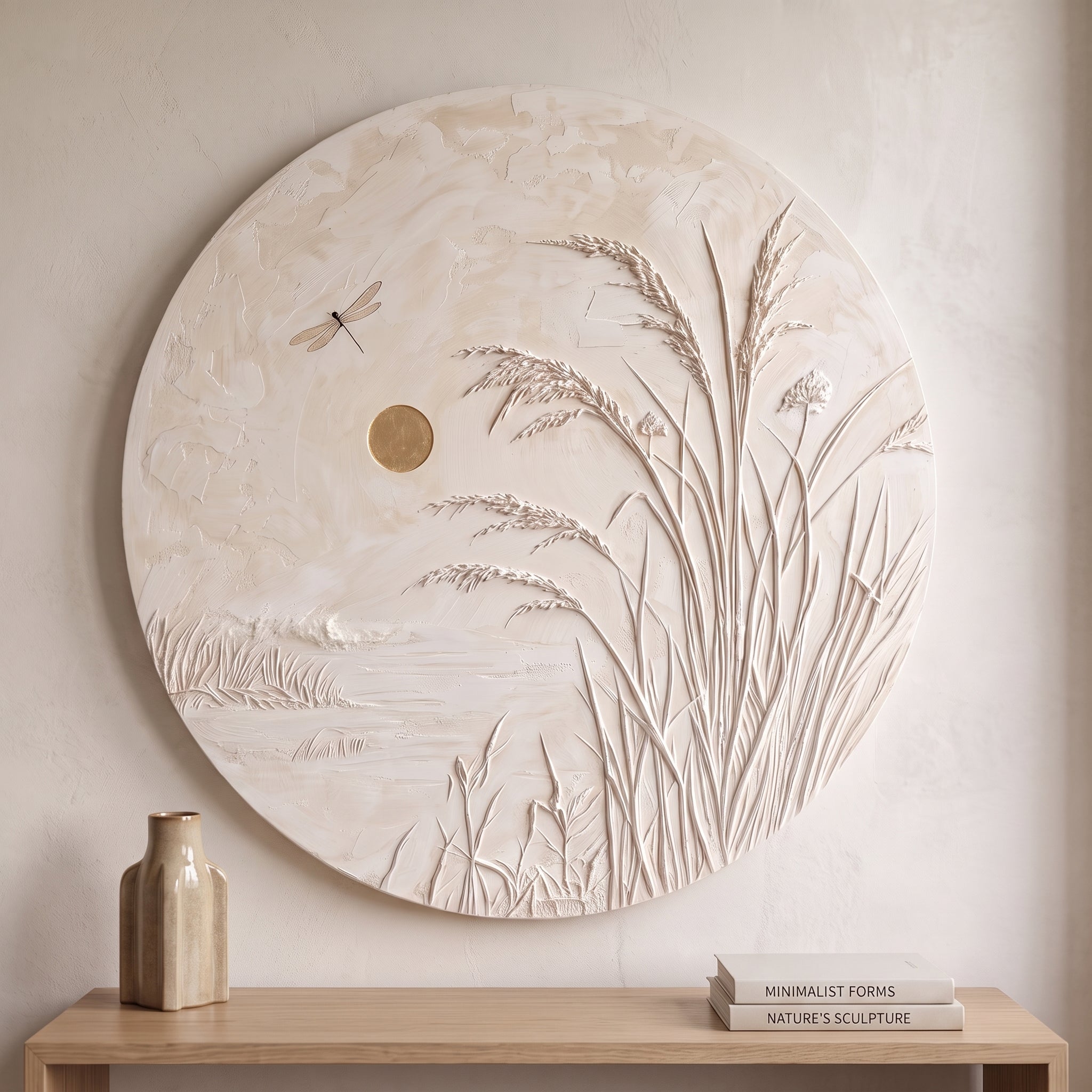 Ivory Harvest | Gold Dokulu Yağlı Boya Tablo