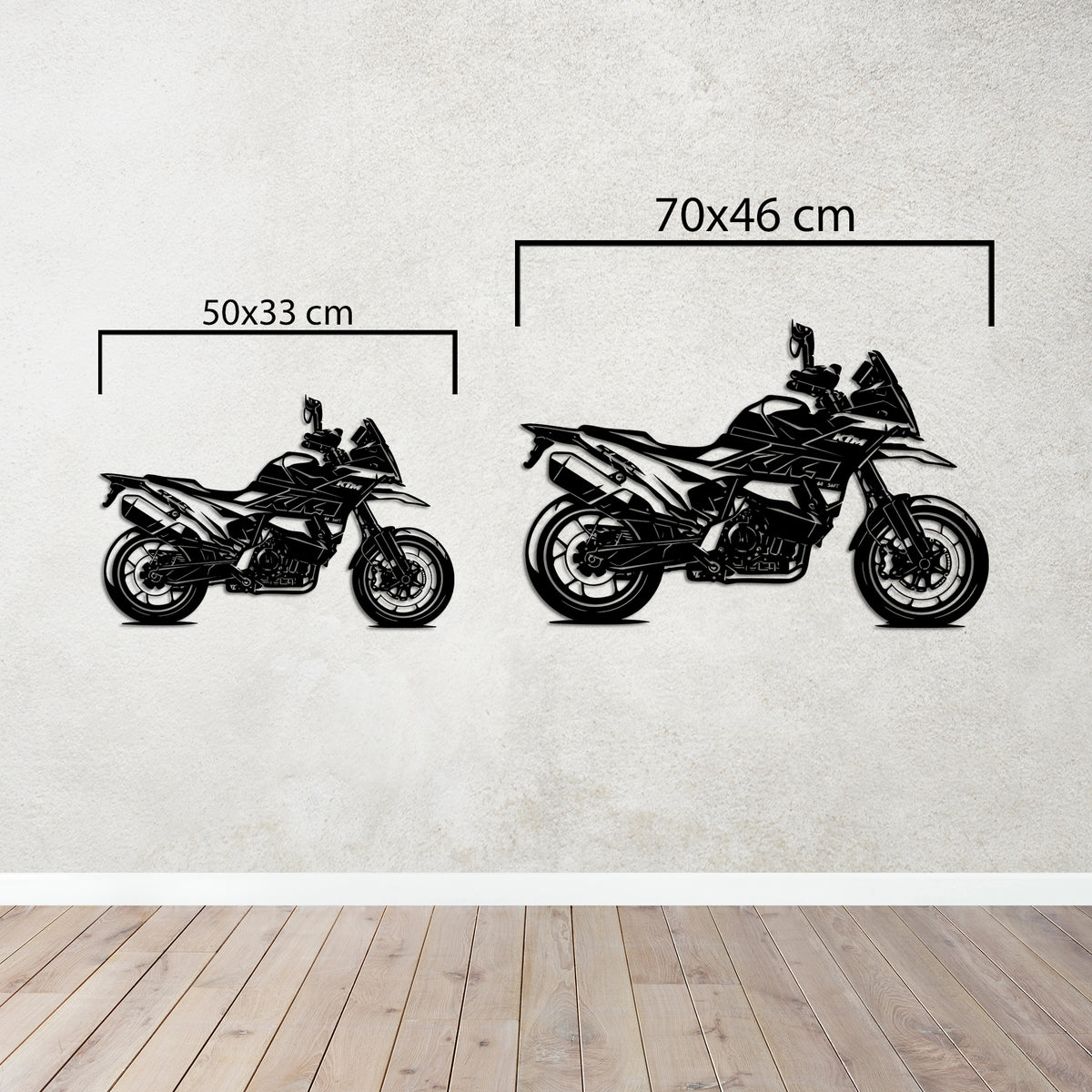 KTM 1290 Super Adventure – Motosiklet Metal Duvar Dekoru
