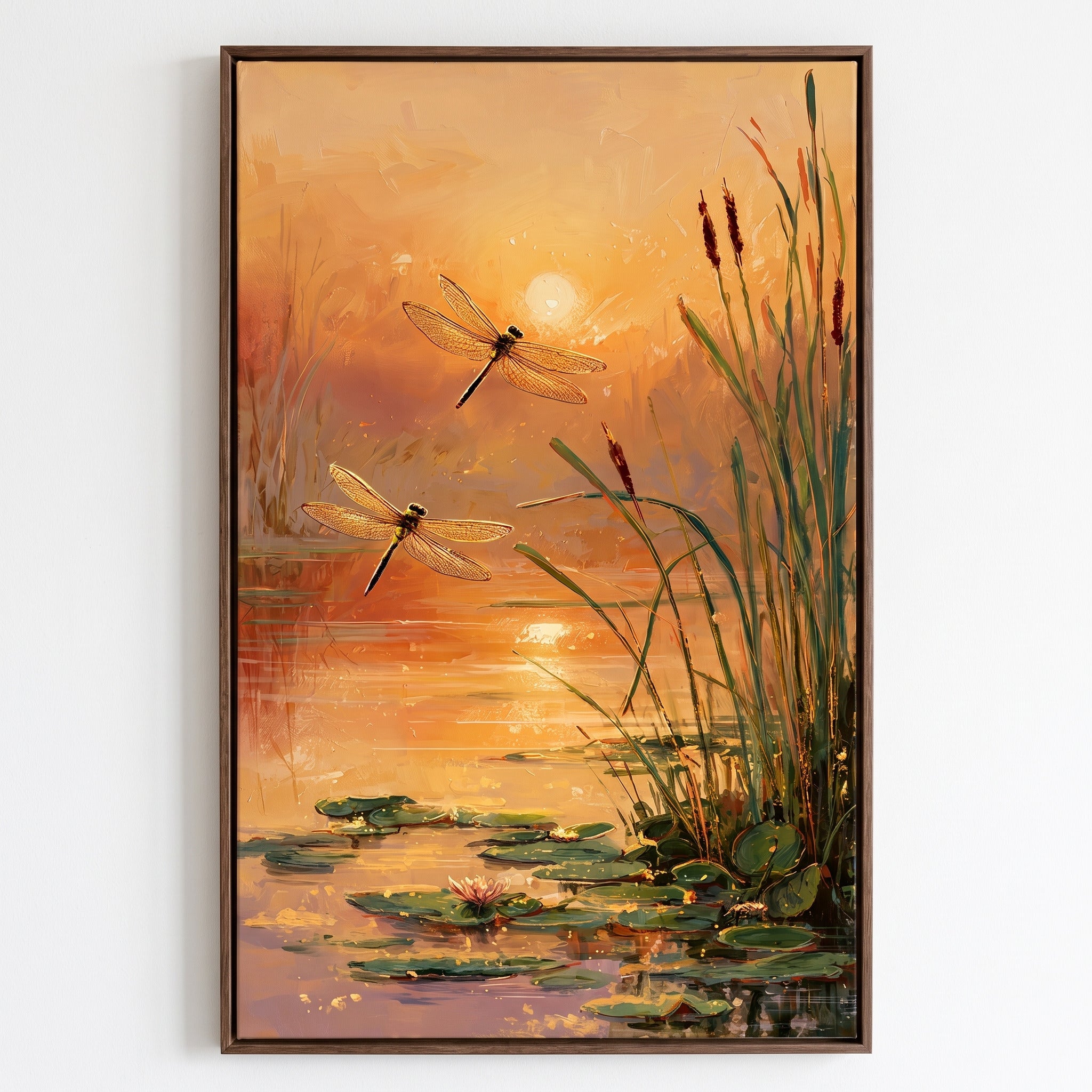 Lumière du Lac | Göl Manzaralı Yağlı Boya Tablo