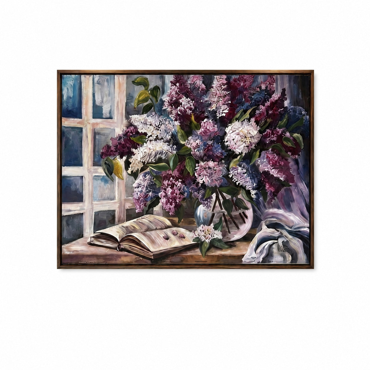 Maison Lilas | Natürmort Yağlı Boya Tablo