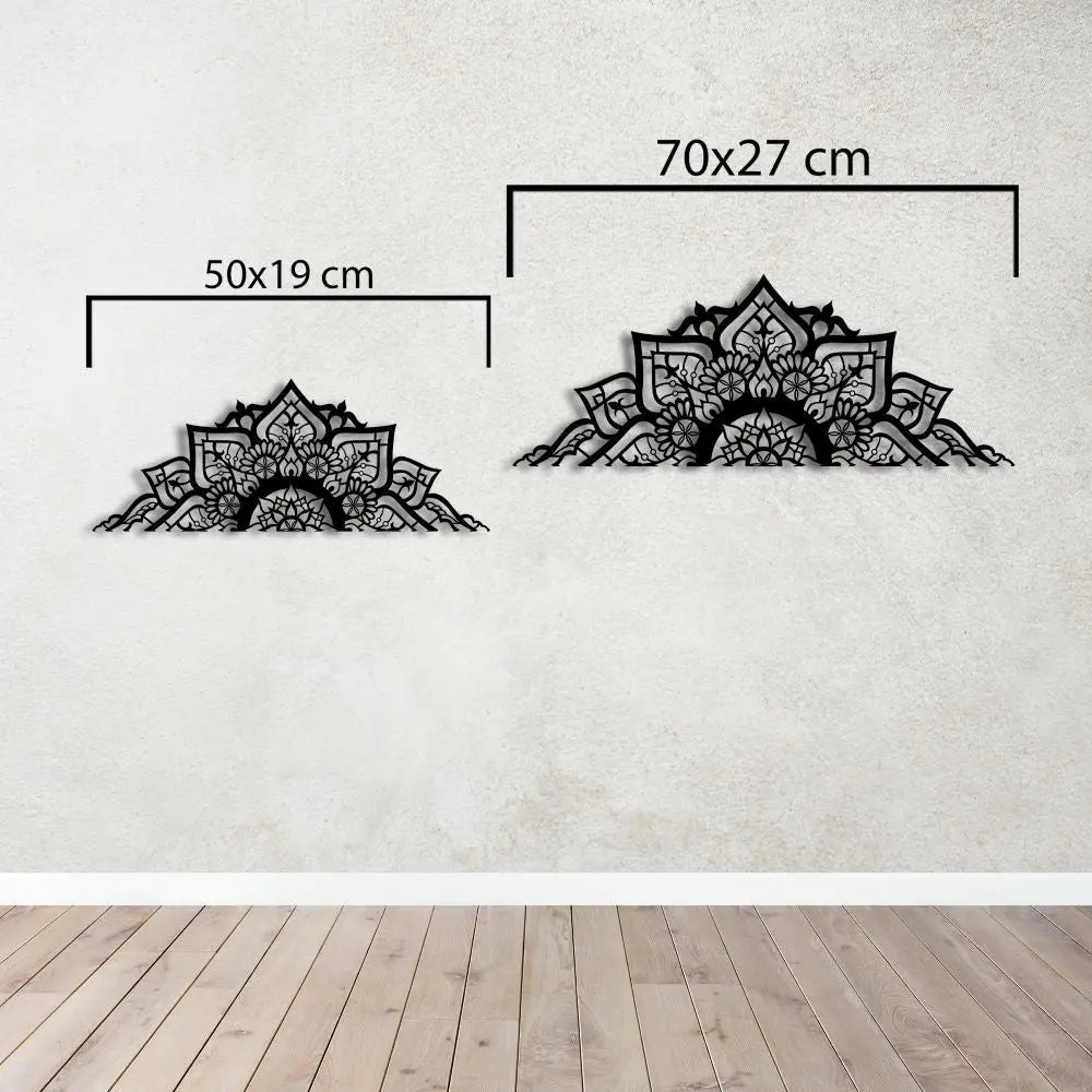 Mandala Metal Duvar Dekoru Laser Artique