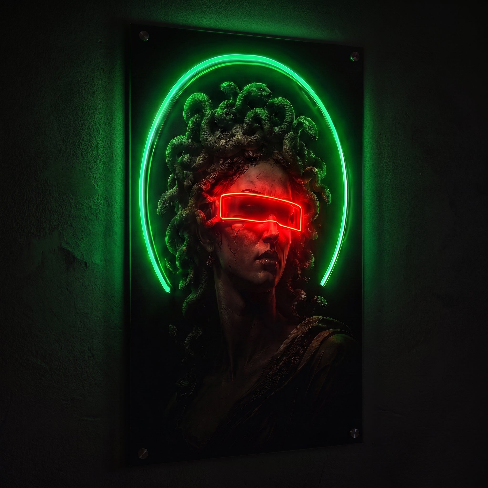 Medusa Night Vision – Neon LED Tablo