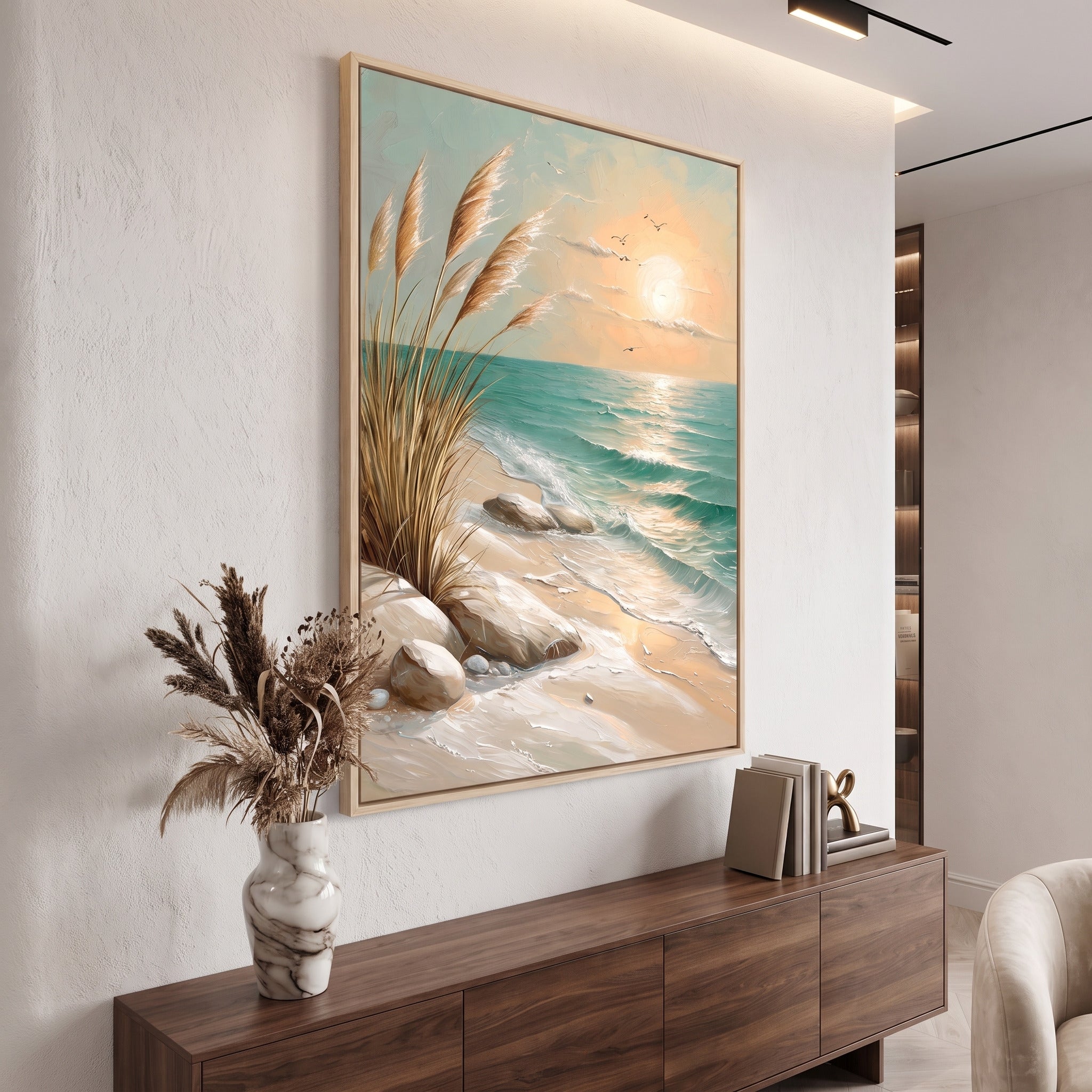 Marina Sol | Deniz Manzaralı Yağlı Boya Tablo