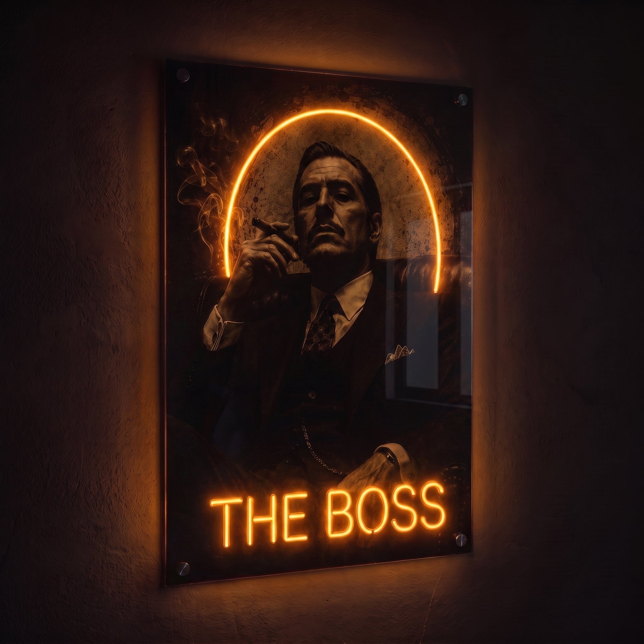 The Boss – Patron Neon LED Tablo