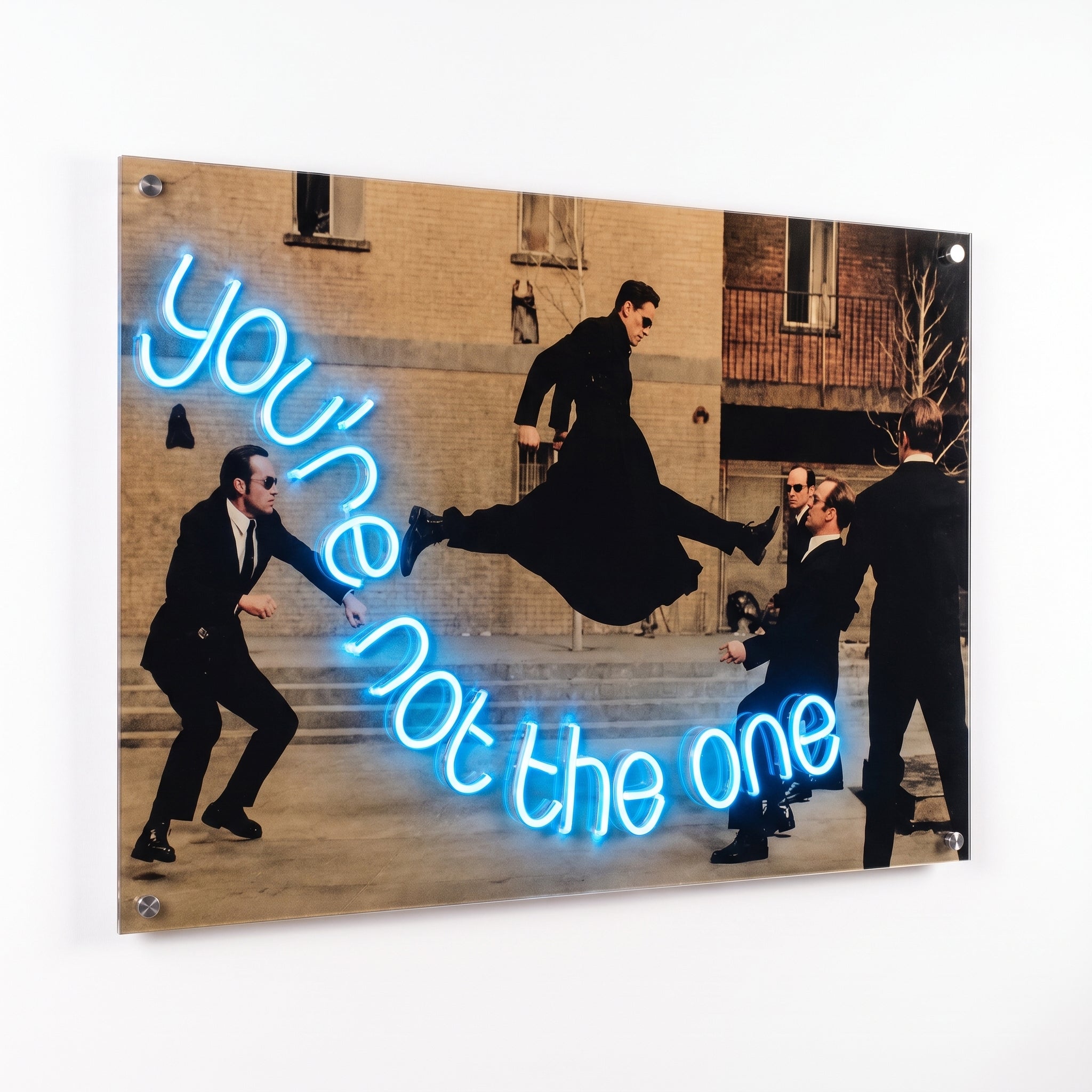 The Matrix – Not the One Neon LED Tablo