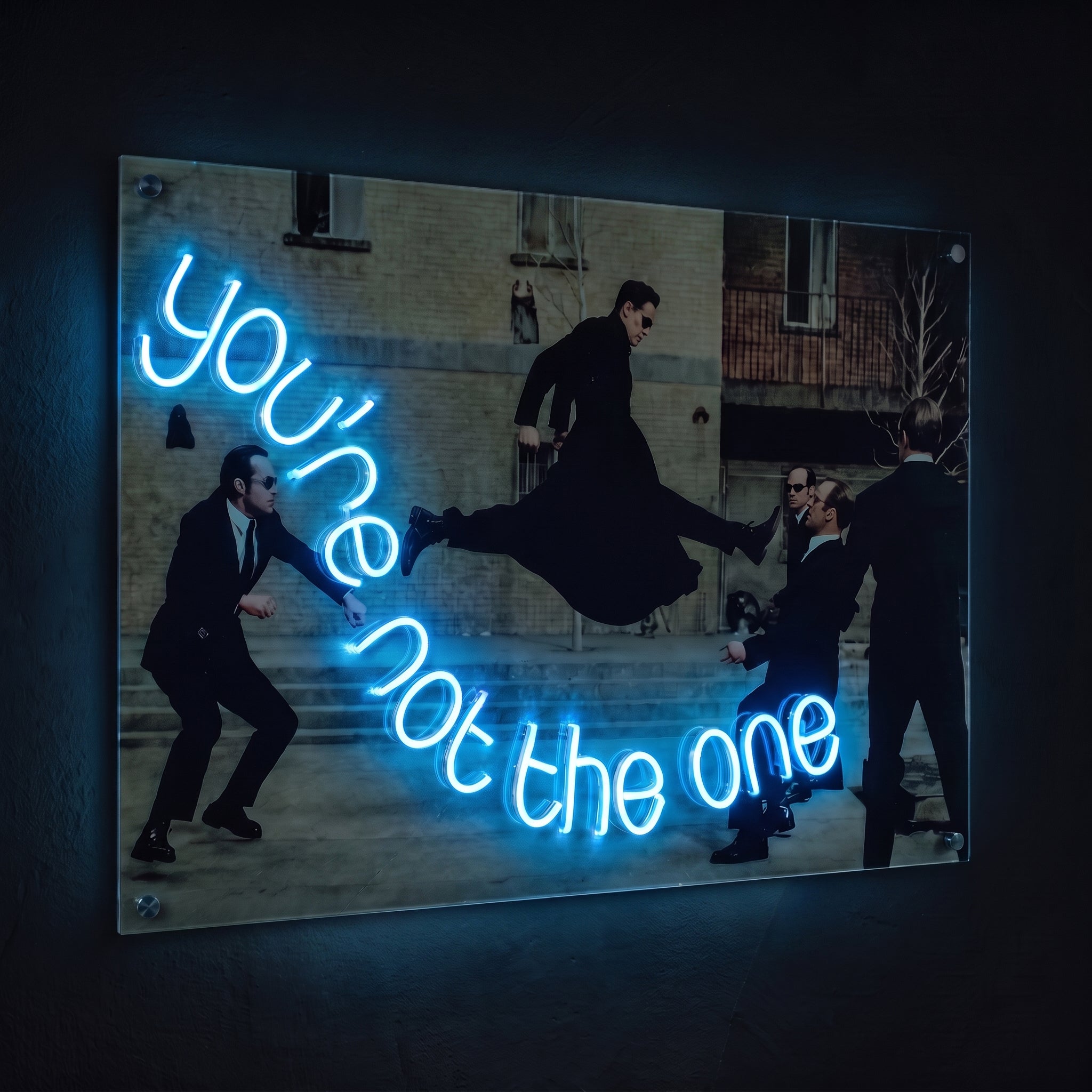 The Matrix – Not the One Neon LED Tablo