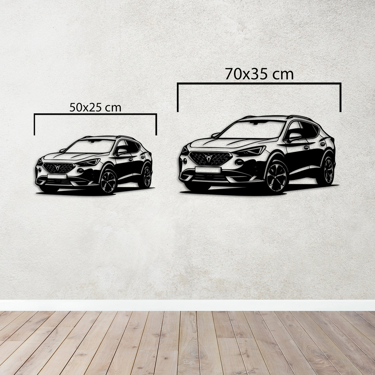 Cupra Formentor – Araba Metal Duvar Dekoru