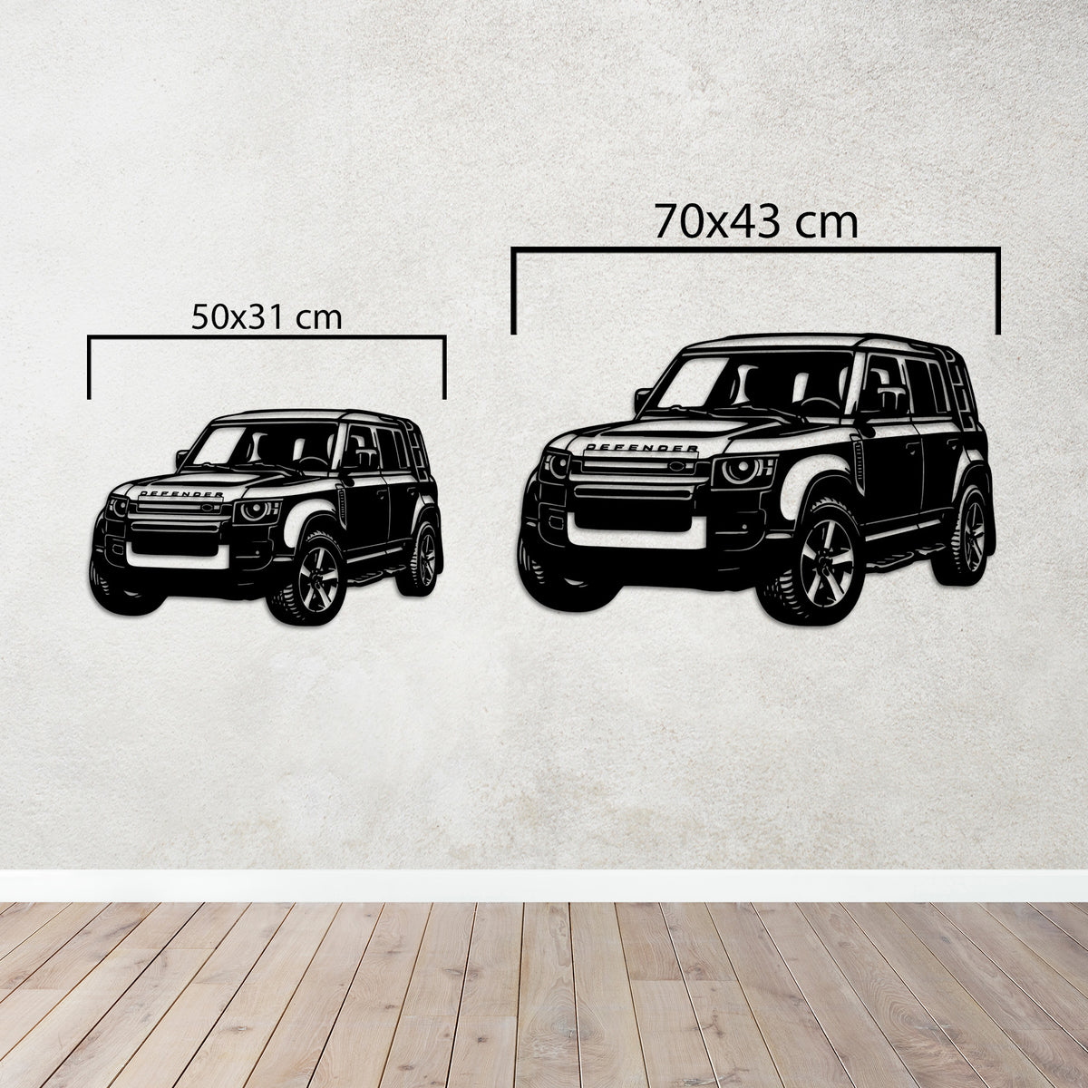Land Rover Defender – Araba Metal Duvar Dekoru