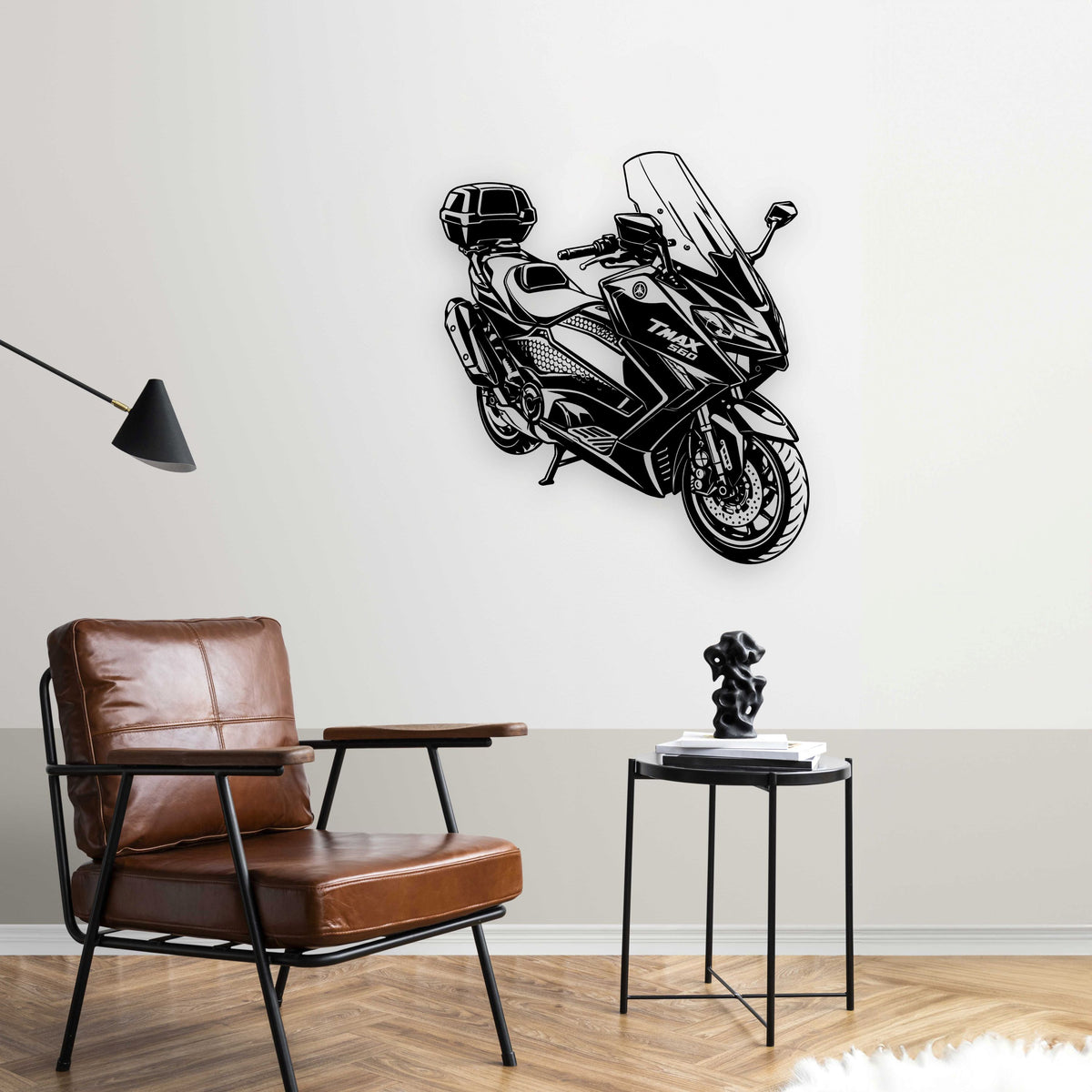 Yamaha TMAX 560 Metal Duvar Dekoru