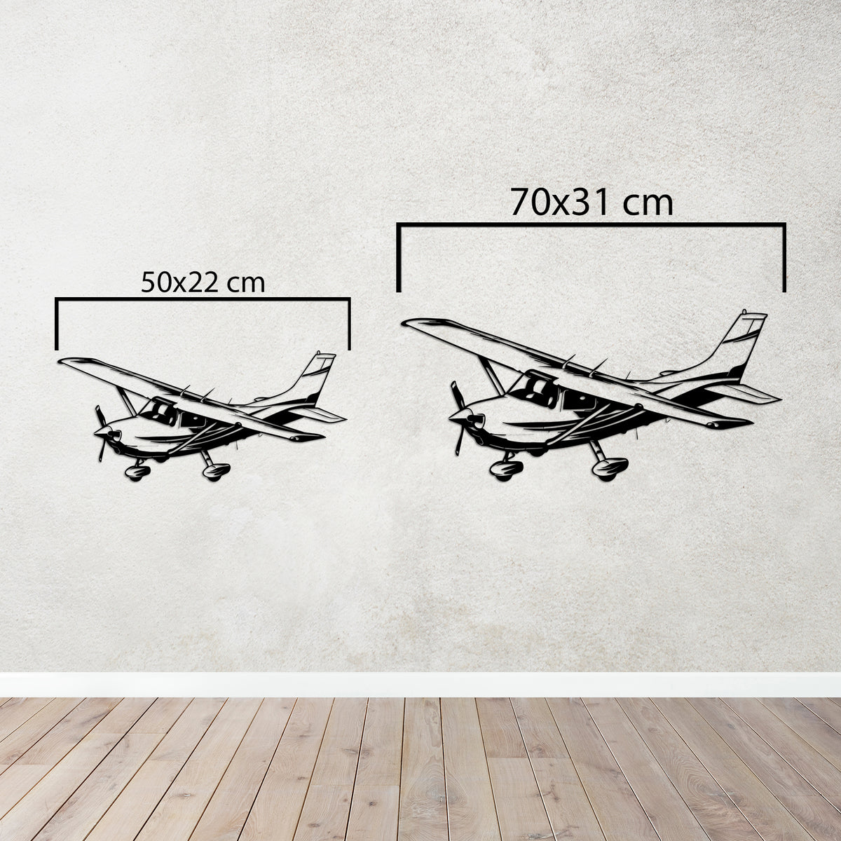 Cessna T182T Skylane – Uçak Metal Duvar Dekoru