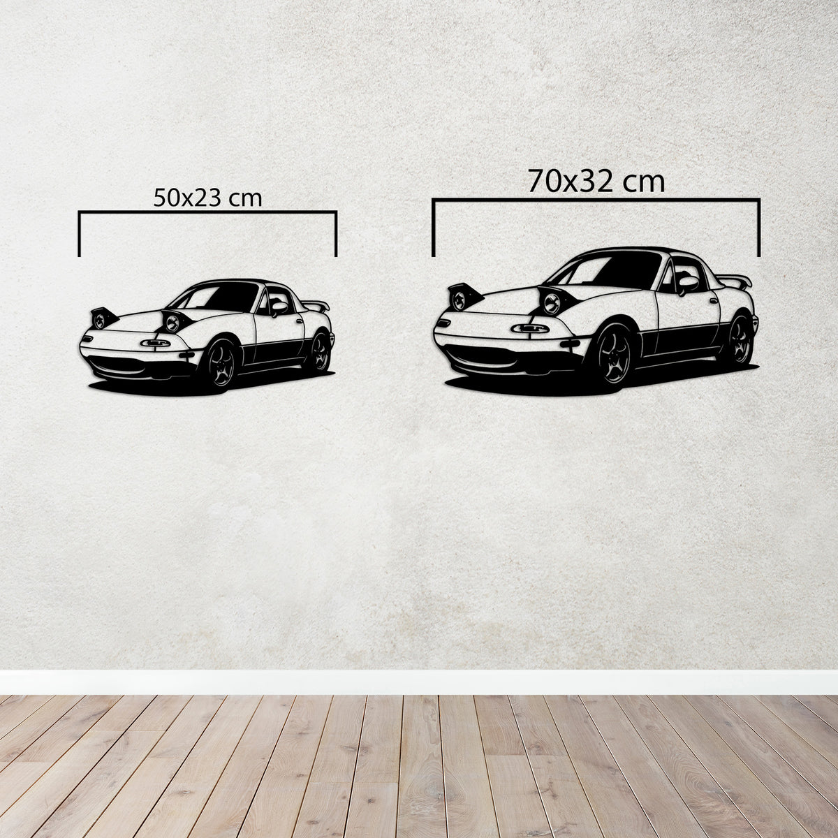 Mazda MX-5 Miata – Araba Metal Duvar Dekoru